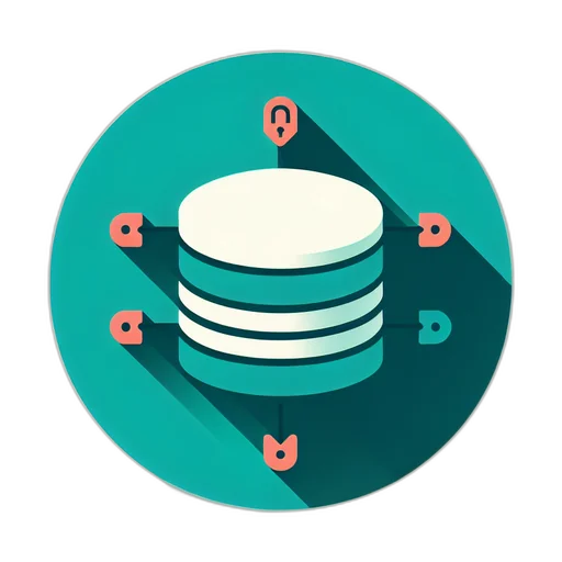 Icône agent IA expert base de données