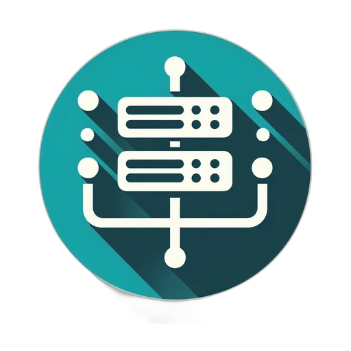 Icône agent IA développeur backend